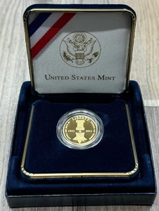 2011 W Medal of Honor Commemorative Coin Program $5 Dollar Gold Proof Coin W/OGP - Picture 1 of 9