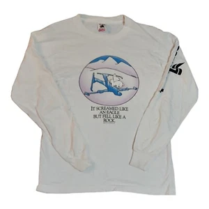 Kimball Concepts Men's Long Sleeve Shirt Size M It Screamed Like An Eagle USA - Picture 1 of 5