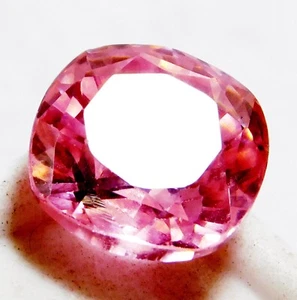 Certified Natural Kunzite 7.05 Cts Cushion Cut Loose Gemstone R5846 - Picture 1 of 4