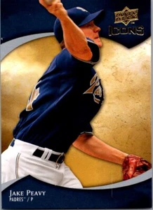 2009 Upper Deck Icons - #48 Jake Peavy - Picture 1 of 2