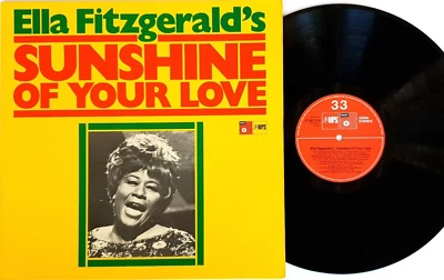 Ella Fitzgerald – Sunshine Of Your Love Vinyl LP 1973 German reissue 21 20712-9 - Image 1 of 3