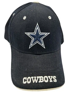 twins enterprise inc dallas cowboys star wool blend hook & loop adjustable hat - Picture 1 of 7