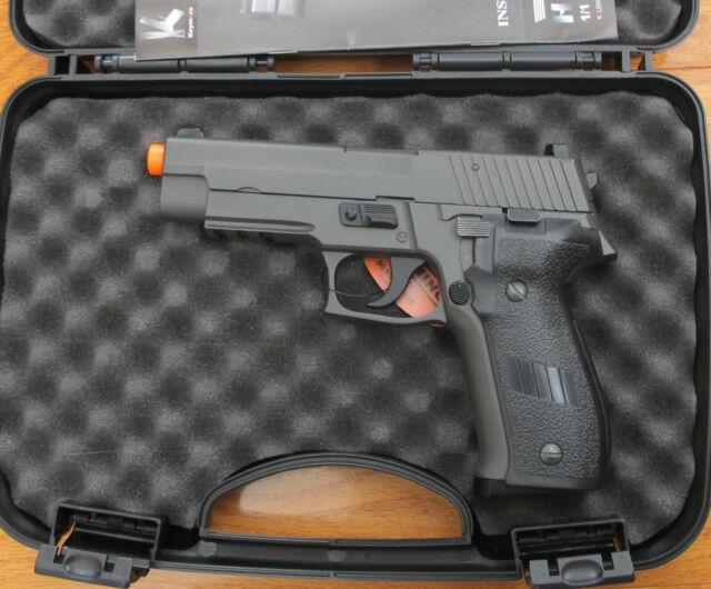 ✓ Pistola Airsoft Pesada HFC HA-113 Negra al Mejor Precio Online