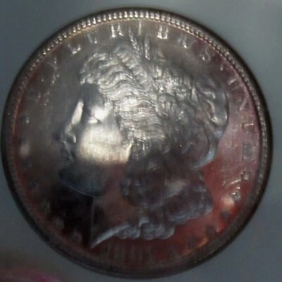 1881-S Morgan Silver Dollar NGC MS65 DMPL, Old Holder, Looks 66! - Image 1 of 4