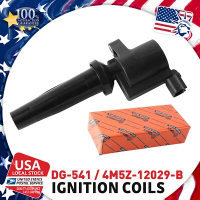 Black Ignition Coil DG-507 For Ford EcoSport Tribute 2.0L 2.3L 2.5L 2005-2012 - Image 1 of 4