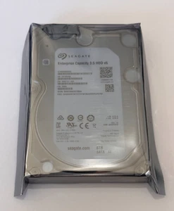 White Seagate Exos 7E8 ST8000NM0055 8TB Enterprise 1RM112-002 SATA 3.5" 256M HDD - Picture 1 of 2