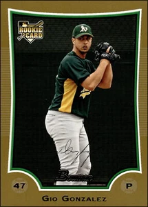 Bowman Draft Picks & Prospects 2009 #BDP52 Gio González novato Oakland Athletics - Imagen 1 de 2