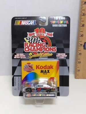 Coche Kodak Max NASCAR 1999 Racing Champions 10 años edición especial 1:64  Foto 1 de 2