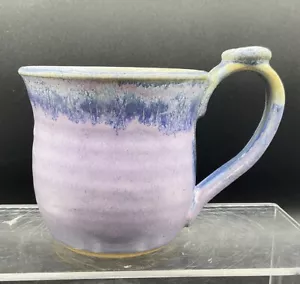 TAZA DE CERÁMICA ARTÍSTICA MULTICOLOR FIRMADA - Imagen 1 de 6