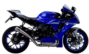MUFFLER SILENCER ARROW TITANIUM + LINK PIPE TITANIUM FOR YAMAHA R1 R1M 17-25 - Foto 1 di 5