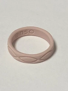 Anillos Enso Anillo de Silicona Infinito Para Mujer Talla 6 Rosa Arena Hecho en EE. UU. Ligero - Imagen 1 de 2