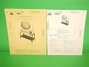 Manual de servicio de televisión Philco Predicta Continental Princess Siesta 1959-60 - Imagen 1 de 6