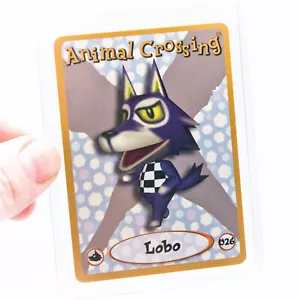 Nintendo GameCube ANIMAL CROSSING Series 1 e-Reader LOBO Character Card 026 - Picture 1 of 7