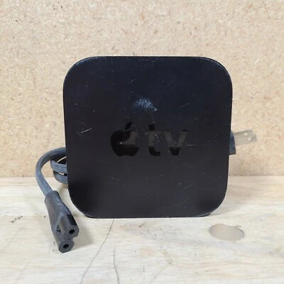 Apple TV Model: A1378 (2nd Generation) Media Streamer Black  NO REMOTE - Image 1 of 4