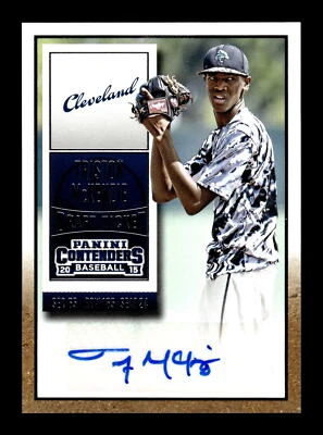 2015 Panini Contenders #27 Triston McKenzie Draft Ticket Autographs - Image 1 of 2