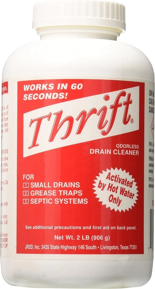 Thrift Gidds TY 0400879 Drain Cleaner 2 LB