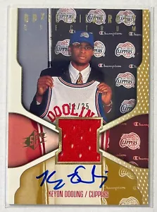 2000-01 Upper Deck SPx Spectrum Rookie Jersey Auto Keyon Dooling 11/25 - Picture 1 of 2