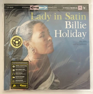 Billie Holiday Lady In Satin Vinyl Analogue Productions Record New Sealed - Image 1 of 4