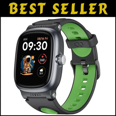 Reloj inteligente impermeable IP68 para niños - monitor de ritmo cardíaco y juegos incluidos Foto 1 de 4