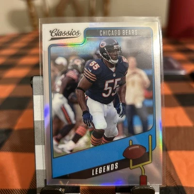2021 Panini Classics Premium Edition Lance Briggs #123 No Name Prizm  09/10 - Image 1 of 2