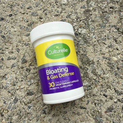 Culturelle Probiótico, Hinchazón y Defensa de Gases 30 Cápsulas Vegetarianas Exp. 05/2026 Foto 1 de 2