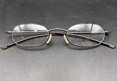 NOVO Polo Ralph Lauren Polo 482 1K2 Quadro Marrom Feito na Itália 47-20-140 Safilo - Imagem 1 de 4