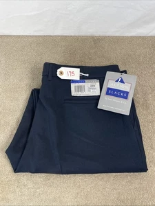 Vintage Levis Action Slacks Polyester Pants Mens 42x30 Navy Dress Business NWT - Picture 1 of 11