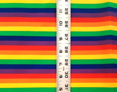Fabric 18.5" x 39" Flag Pride Rainbow Flags Toss LGBTQ - Image 1 of 4