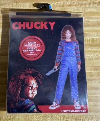 New Child’s Play Halloween Costume, Child Large 12-14, Kids Chucky Doll  Unisex - Image 1 of 4