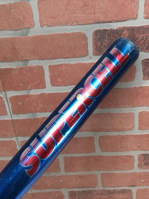 Worth C405 Blue Supercell Alloy Softball Bat 2.25" 26oz 34" Cryo+ Treated - Image 1 of 4
