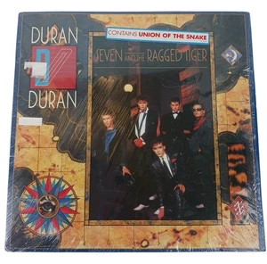 Duran Duran Seven And The Ragged Tiger 1983 LP Synth Pop Record Promo Sticker - Bild 1 von 9