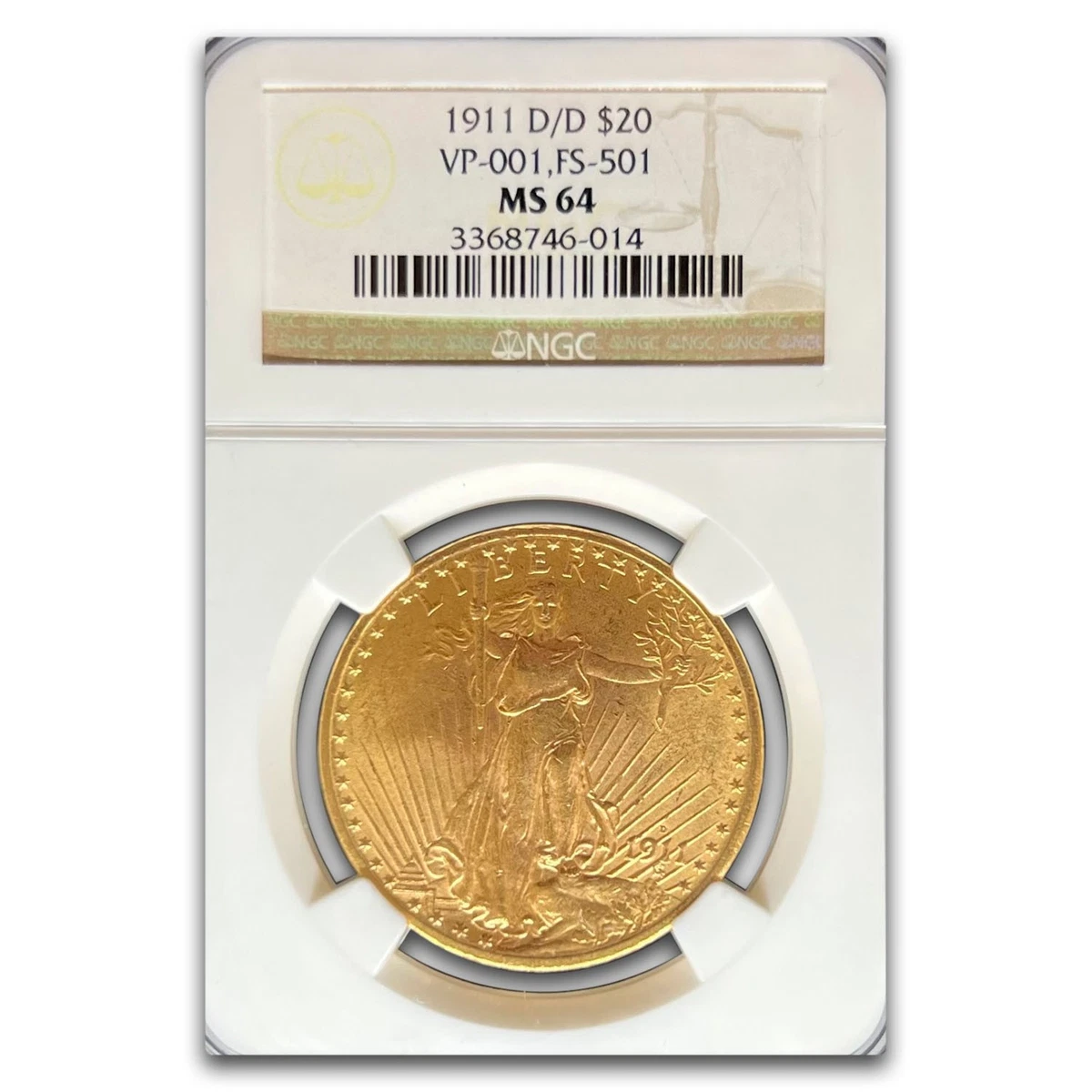 1911 MS 64 Graded Double Eagle $20 US Gold Coins for sale | eBay