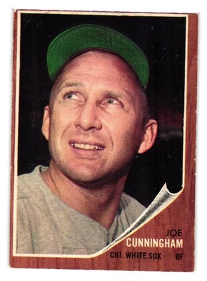 1962 Topps - #195 Joe Cunningham Foto 1 de 2