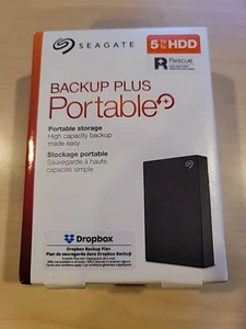 Seagate Backup Plus Portable 5TB HDD STHP5000400 - Used - Picture 1 of 8