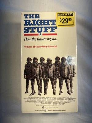 The Right Stuff (VHS, 1992, 2-Tape Set, Double VHS) NEW-SEALED-LOW SHIPPING - Image 1 of 4