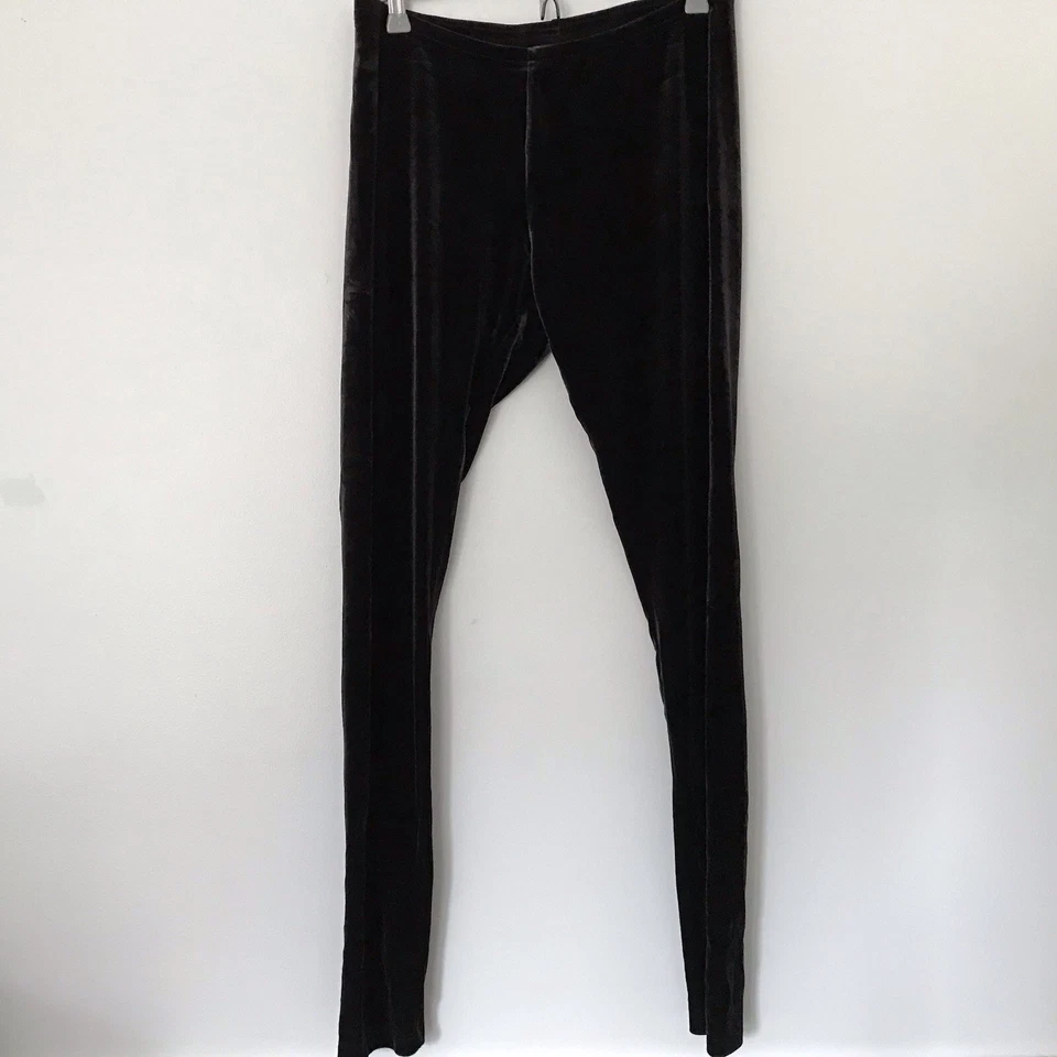 Новые без ценников леггинсы J.Jill Black Velvet размер S классические многослойные минималистские Witchy - Изображение 1 из 4