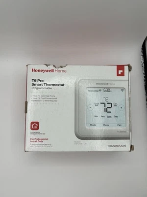 Honeywell TH6220WF2006 T6 Pro Programmable Thermostat - Image 1 of 3