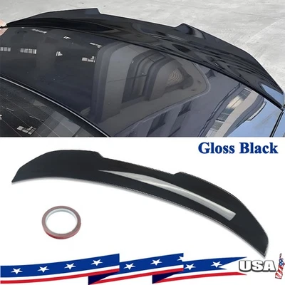 Gloss Black PSM Style Trunk Spoiler For BMW G30 530i 540i M550i F90 M5 2017-2023 - Image 1 of 4