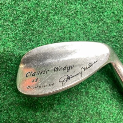 Spalding Johnny Miller 58 degree Classic Wedge TT S-flex Lamkin True Tac grip RH - Image 1 of 4