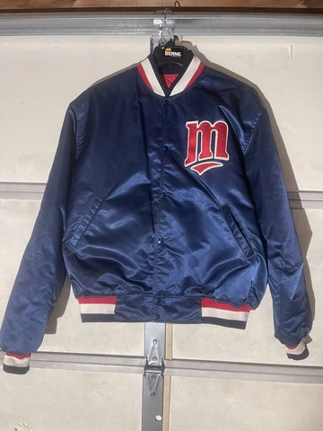 Minnesota Twins Vintage 90’s Satin Starter Jacket Mens XXL Rare! Cover