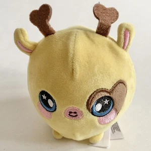 2018 Squeezamals Series 2 Gracie giraffa peluche palla sensoriale stress 4"" giallo - Foto 1 di 7