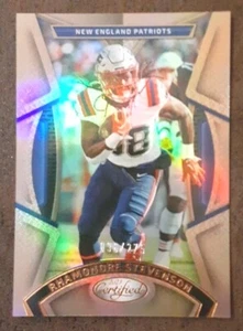 RHAMONDRE STEVENSON 2023 Certificado Panini #77 Bronce SP/275 Patriots.  C2D - Imagen 1 de 3