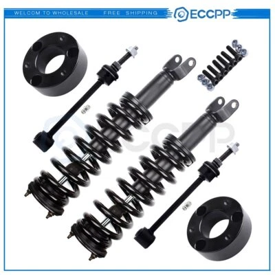 6pcs Sway Bar Complete Strut & Spring 2.5" Leveling Lift Kit for Dodge Ram 1500 - Imagem 1 de 4