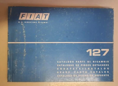 FIAT 127 CATALOGO PARTI DI RICAMBIO Originale FIAT 1975 - Immagine 1 di 4