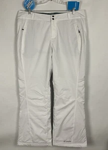 Columbia NWT Womens Modern Mountain 2.0 Ski Snow Pants 2XL White Waterproof New - Picture 1 of 14