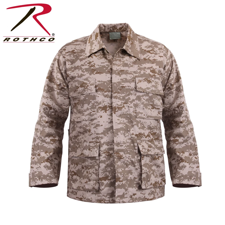 Rothco BDU Shirts Digital Desert