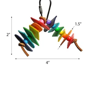 A&E Cage Co Wooden Slats Small Bird Toy - Picture 1 of 1