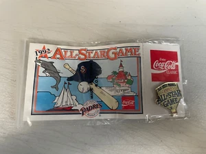 San Diego Padres 1992 Coca-Cola Commemorative All Star Game Pin-NEW - Picture 1 of 2