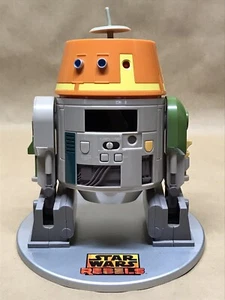 JAZWARES DISNEY STAR WARS REBELS CHOPPER DROID BATTERY ALARM CLOCK - TESTED - Picture 1 of 10