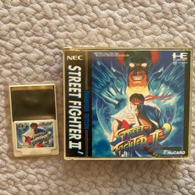 STREET FIGHTER II' 2 Dash champion edition NEC PC-Engine Hu-Card CAPCOM - Image 1 of 2